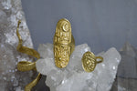 Cargar imagen en el visor de la galería, Desert Moonlight Brass Ring Set - We Love Brass
