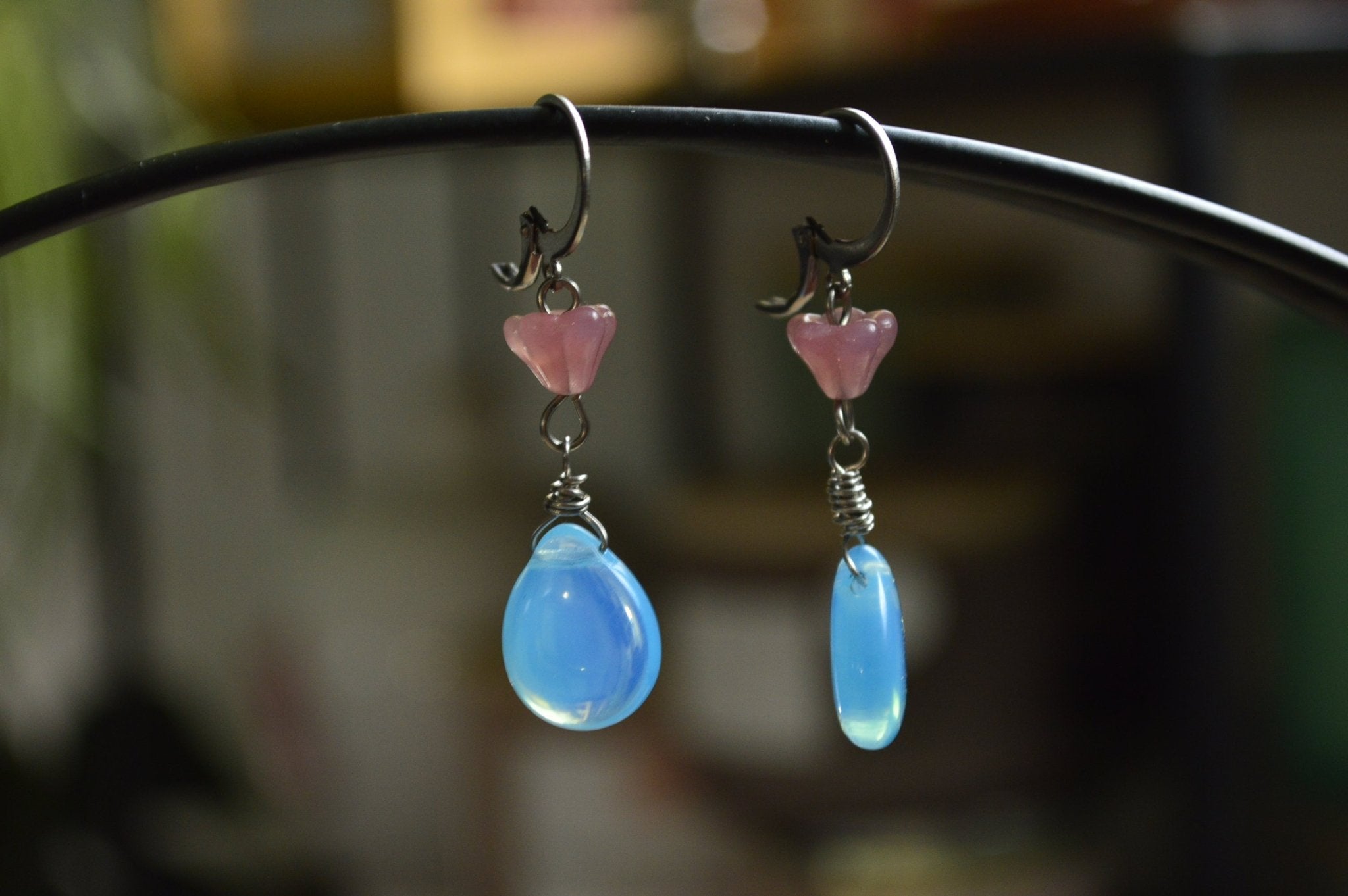 Dew Drop Earrings - We Love Brass