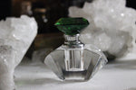 Load image into Gallery viewer, Diamond Head Glass Perfume Bottle - We Love Brass
