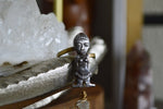 Load image into Gallery viewer, Dinka - Brass and Quartz Hand Made Ring - We Love Brass
