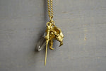 Load image into Gallery viewer, Dragon Slayer Necklace - CLEARANCE - We Love Brass
