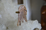 Load image into Gallery viewer, Du-Rag Baby - Copper Cameo Ring - We Love Brass
