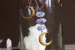 Load image into Gallery viewer, Duality Brass Moon Necklace Set - We Love Brass
