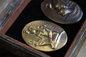 Egyptian Lotus Brass Jewelry Box - We Love Brass
