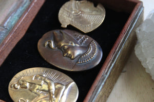 Egyptian Lotus Brass Jewelry Box - We Love Brass