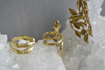 Cargar imagen en el visor de la galería, Eve&#39;s Brass Ring Set - We Love Brass

