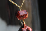 Load image into Gallery viewer, Fire Goddess Divine Feminine Necklace - We Love Brass
