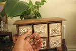 Load image into Gallery viewer, Flora Wooden Tea Box - We Love Brass
