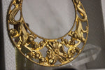 Cargar imagen en el visor de la galería, Floral Moon Necklace Brass - We Love Brass

