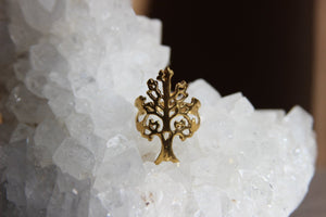 Food For Thought Brass Ring - We Love Brass