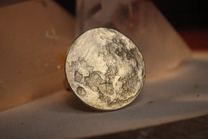 Full Moon Ring - Brass - We Love Brass