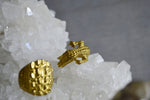 Cargar imagen en el visor de la galería, Gator Skin Brass Ring Set - We Love Brass
