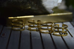 Cargar imagen en el visor de la galería, Golden Midi Ring Set - We Love Brass
