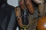 Load image into Gallery viewer, Guerriero - Black Tourmaline Crystal Necklace - We Love Brass
