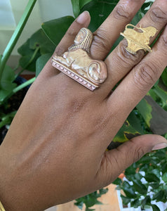 Harpy Ring - Golden Treasure Box