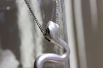 Load image into Gallery viewer, Haus of Slytherin Large Serpent Necklace - We Love Brass
