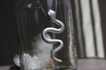 Load image into Gallery viewer, Haus of Slytherin Large Serpent Necklace - We Love Brass

