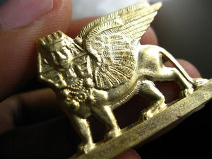 Horus of the Horizon Ring - Golden Treasure Box