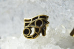 Cargar imagen en el visor de la galería, Horus - Vintage Egyptian Brass Eye of Horus Ring - We Love Brass
