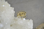 Cargar imagen en el visor de la galería, Hypnotize Brass Eye Ring - We Love Brass
