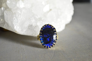 Introspection - Opal Skull Ring - We Love Brass