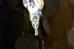 Load image into Gallery viewer, Invocation Stainless Steel Evil Eye Earrings - We Love Brass
