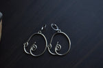Cargar imagen en el visor de la galería, Jus&#39; the Silver Tiddies Earrings - We Love Brass
