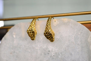Kai Serpent Earrings - We Love Brass