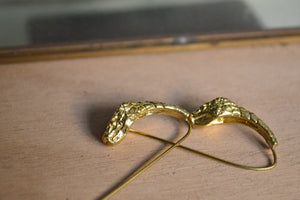 Kai Serpent Earrings - We Love Brass