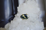 Load image into Gallery viewer, Landscapes - Brass Moss Agate Ring - We Love Brass
