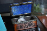 Load image into Gallery viewer, Lapis Treasure Box - Golden Treasure Box
