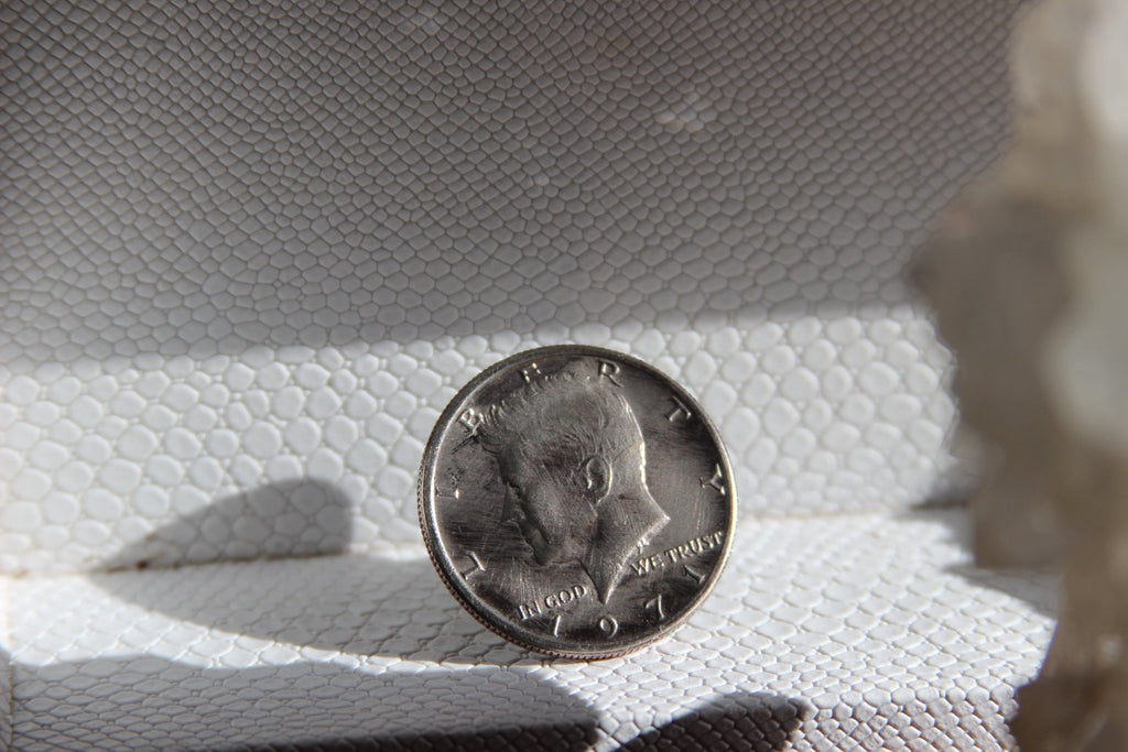 Large Silver Coin Ring - We Love Brass