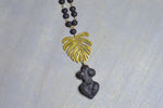 Load image into Gallery viewer, Lavastone Wire Wrapped Goddess Set - We Love Brass
