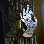Cargar imagen en el visor de la galería, Lifeline Palmistry Earrings - We Love Brass
