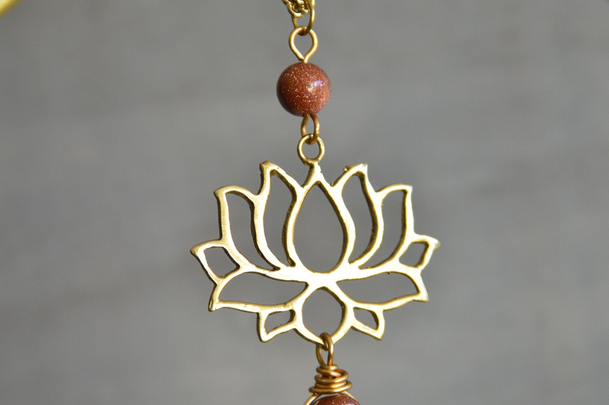 Lotus Blossom Divine Feminine Amulet Set - We Love Brass