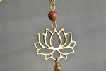 Cargar imagen en el visor de la galería, Lotus Blossom Divine Feminine Amulet Set - We Love Brass

