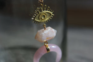 Lover's Moon Brass Necklace - We Love Brass
