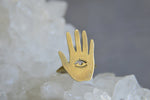 Load image into Gallery viewer, Manifester - Brass 3rd Eye Ring - We Love Brass
