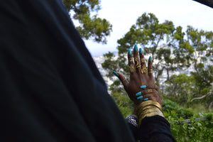 Manifestions - Brass 3rd Eye Rings - We Love Brass