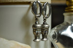 Load image into Gallery viewer, Mansa Vintage Cowrie Shell Earrings - We Love Brass
