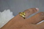 Load image into Gallery viewer, Mini Warm Embrace Brass Ring - We Love Brass
