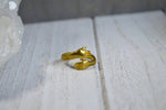 Cargar imagen en el visor de la galería, Mini Warm Embrace Brass Ring - We Love Brass
