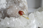 Load image into Gallery viewer, My Grandma&#39;s Vintage Agate Brass Ring - We Love Brass
