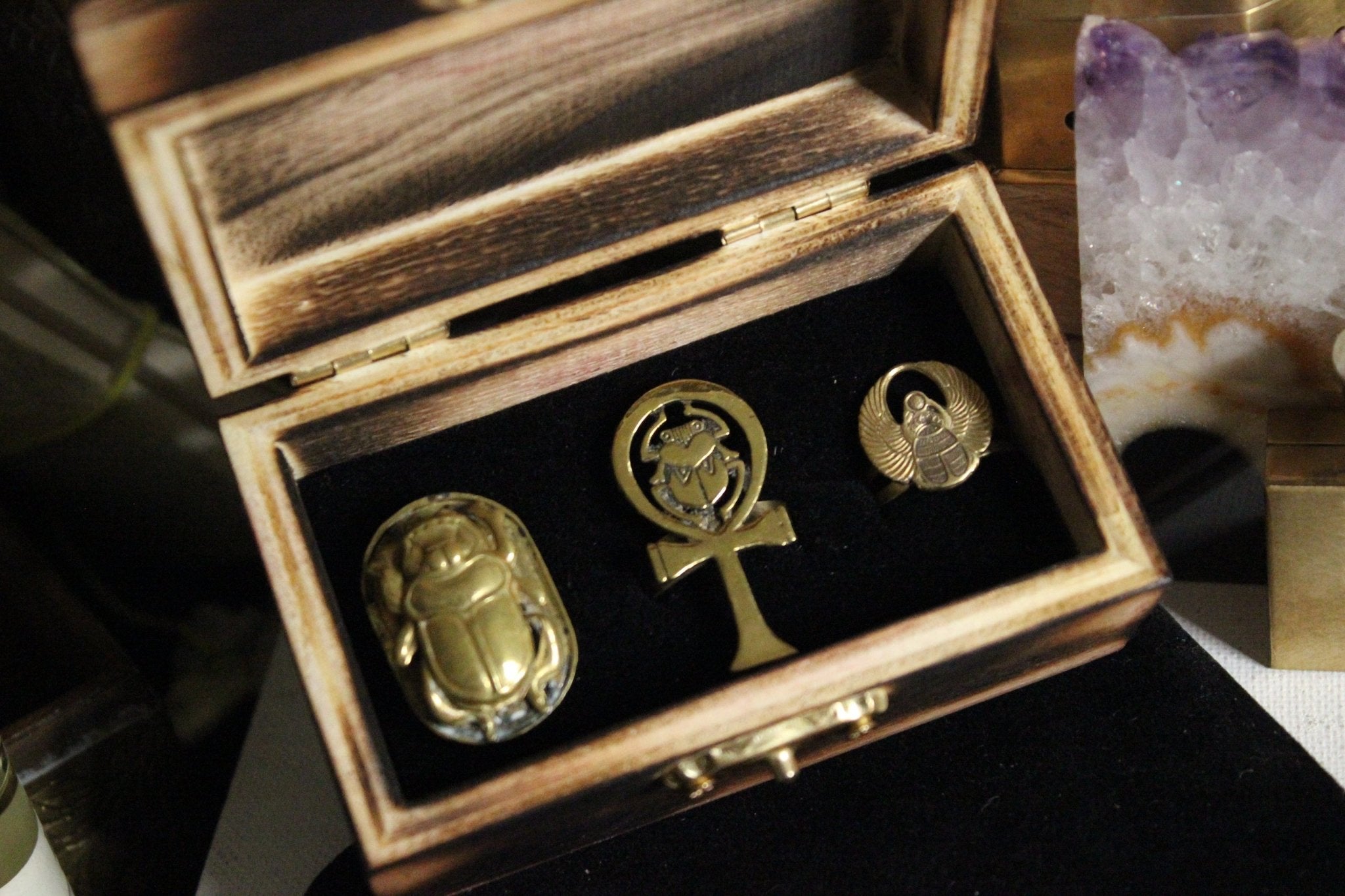 Nile Treasure Box - Golden Treasure Box