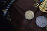 Cargar imagen en el visor de la galería, Old French Coin Ring - We Love Brass
