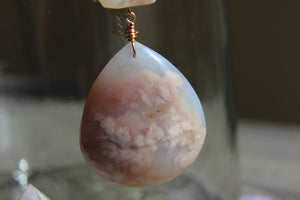 Omega Nebula Cherry Blossom Brass Necklace - We Love Brass