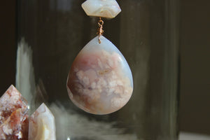Omega Nebula Cherry Blossom Brass Necklace - We Love Brass