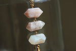 Load image into Gallery viewer, Omega Nebula Cherry Blossom Brass Necklace - We Love Brass
