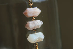 Omega Nebula Cherry Blossom Brass Necklace - We Love Brass