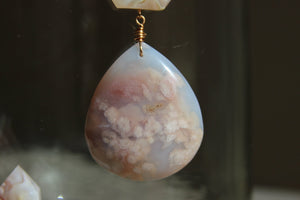 Omega Nebula Cherry Blossom Brass Necklace - We Love Brass